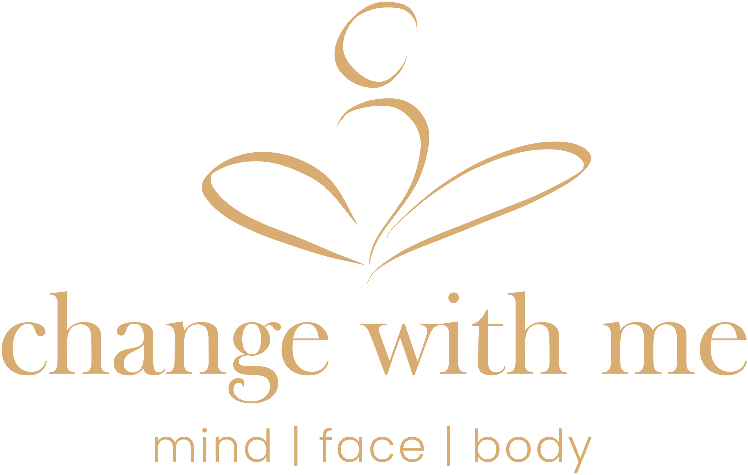 change with me logo mit slogan